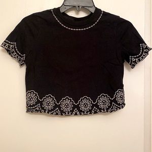 Topshop Crop Tee
